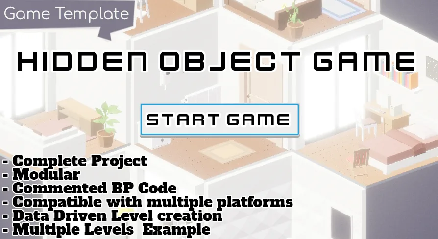 Hidden Object Game Template thumbnail