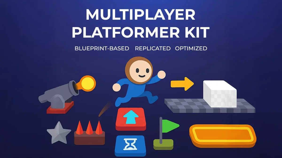 Multiplayer Platformer Kit thumbnail